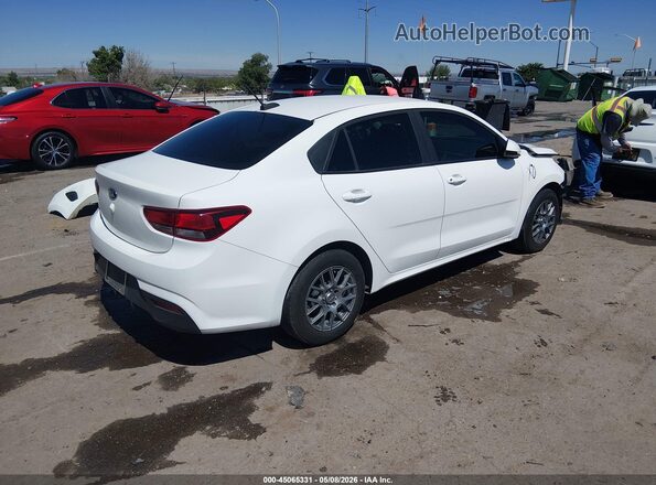 3KPA24AD3LE266373 2020 KIA RIO Белый Задняя правая четверть