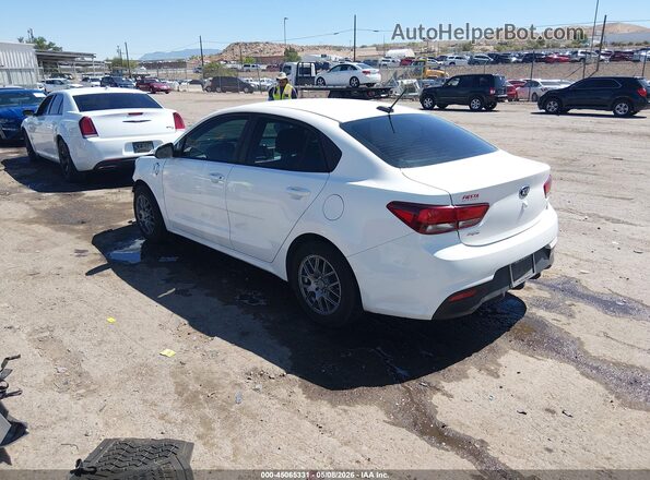 3KPA24AD3LE266373 2020 KIA RIO Белый Задняя левая четверть