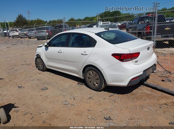 3KPA24AD3LE284260 2020 KIA RIO Белый Задняя левая четверть