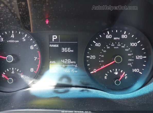 3KPA24AD3LE284260 2020 KIA RIO Белый Вид задних сидений