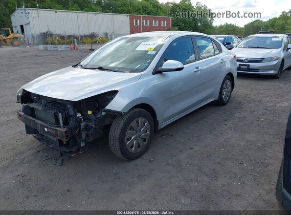 3KPA24AD3LE287997 2020 KIA RIO Silver Front left