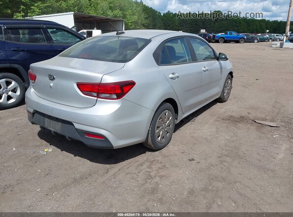 3KPA24AD3LE287997 2020 KIA RIO Silver Rear right