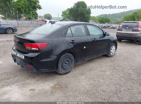 3KPA24AD3LE298563 2020 KIA RIO Black Trasero derecho