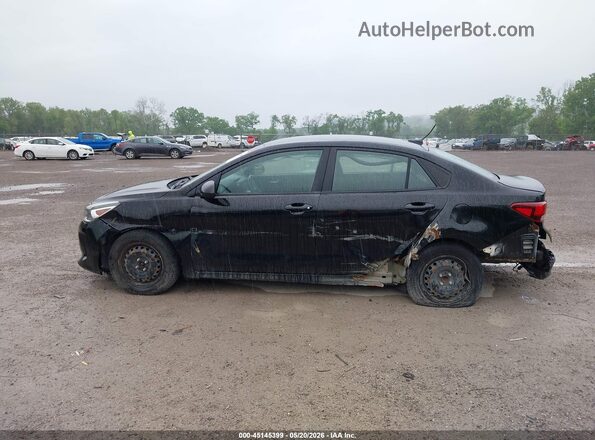 3KPA24AD3LE298563 2020 KIA RIO Black Vista interior de 360 grados