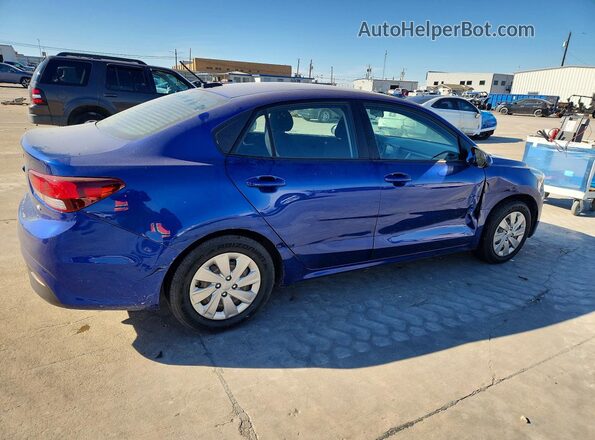 3KPA24AD3LE334347 2020 KIA RIO Blue 