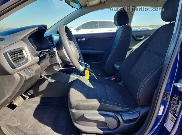 3KPA24AD3LE334347 2020 KIA RIO Blue 