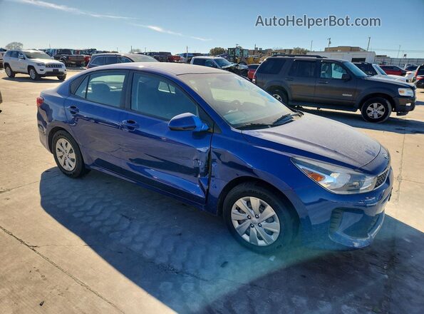 3KPA24AD3LE334347 2020 KIA RIO Blue 