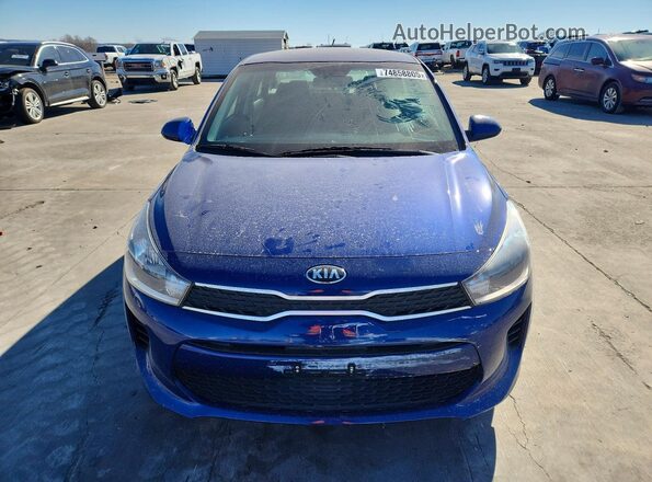 3KPA24AD3LE334347 2020 KIA RIO Blue 