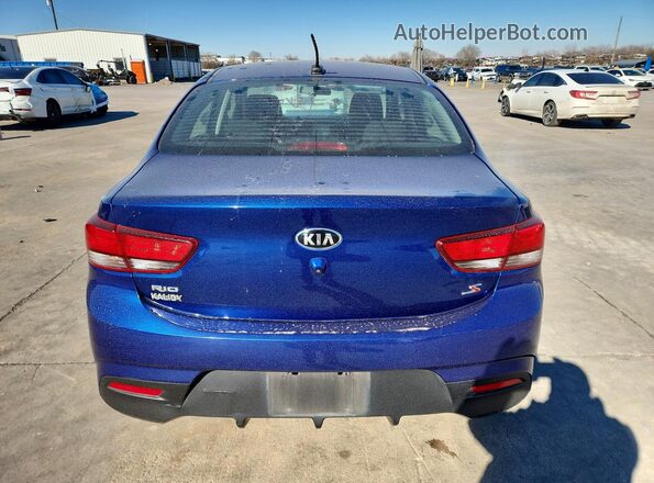 3KPA24AD3LE334347 2020 KIA RIO Blue 