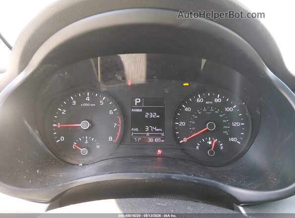 3KPA24AD3LE349320 2020 KIA RIO Gray უკანა სავარძლების ხედი
