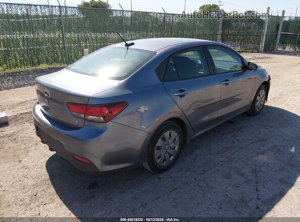 3KPA24AD3LE349320 2020 KIA RIO Gray უკანა მარჯვენა