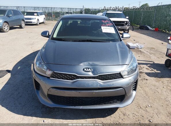 3KPA24AD3LE349320 2020 KIA RIO Gray ხელსაწყოთა პანელის ხედი