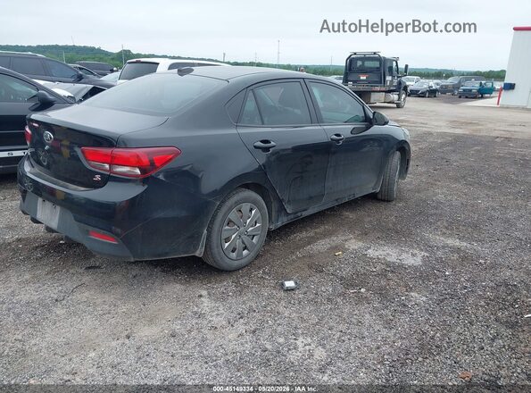 3KPA24AD3LE357093 2020 KIA RIO Black Հետևի աջ