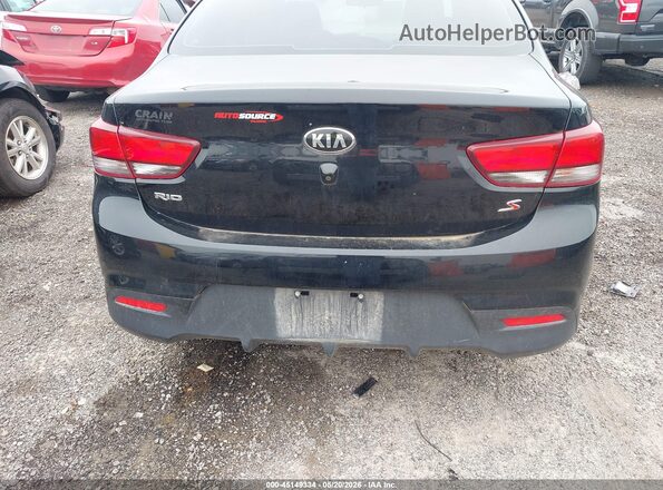 3KPA24AD3LE357093 2020 KIA RIO Black 