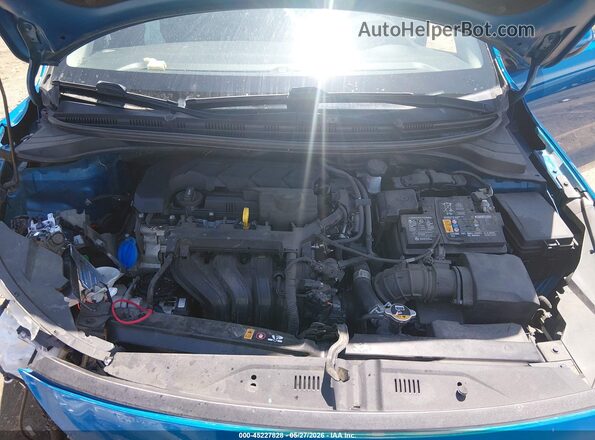 3KPA24AD3ME410649 2021 KIA RIO Blue Rear view