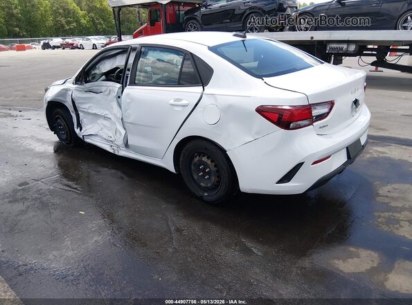 3KPA24AD3NE483781 2022 KIA RIO White Հետևի ձախ