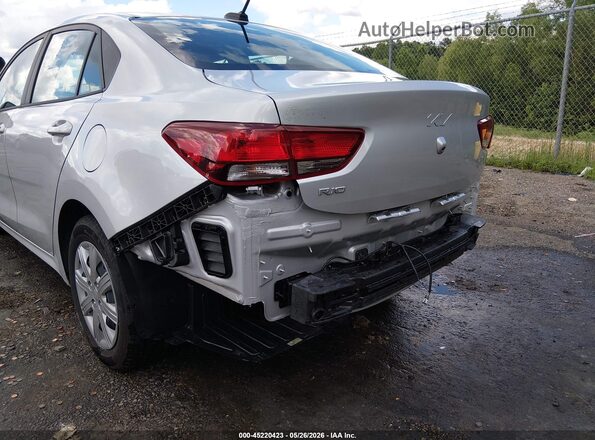 3KPA24AD3PE614484 2023 KIA RIO Silver Vista frontal