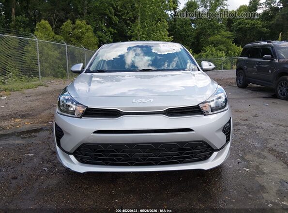 3KPA24AD3PE614484 2023 KIA RIO Silver Vista del cuadro de instrumentos