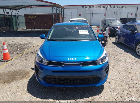 3KPA24AD3PE624478 2023 KIA RIO Blue Vista del cuadro de instrumentos