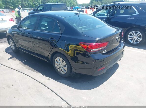 3KPA24AD4LE261036 2020 KIA RIO Black Հետևի ձախ