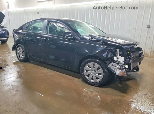 3KPA24AD4LE262901 2020 KIA RIO Black წინა მარჯვენა