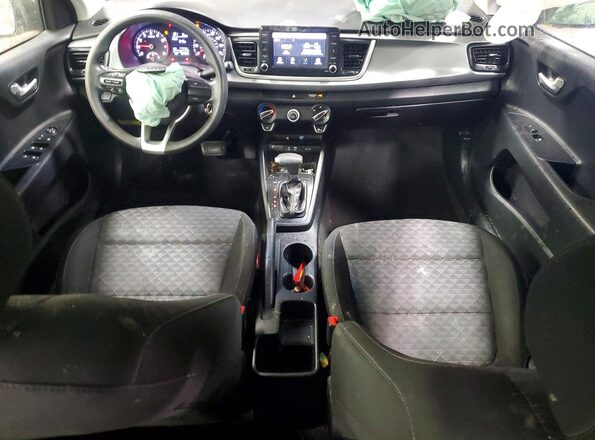 3KPA24AD4LE262901 2020 KIA RIO Black წინა პანელის ხედი