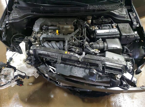 3KPA24AD4LE262901 2020 KIA RIO Black უკანა სალონის ხედი