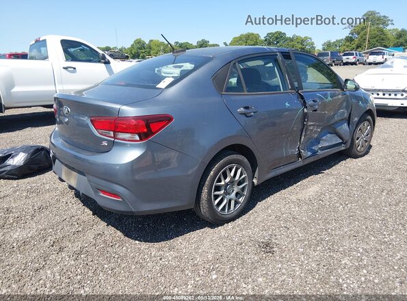 3KPA24AD4LE283893 2020 KIA RIO Gray Rear right
