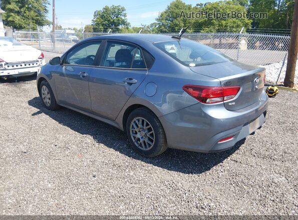 3KPA24AD4LE283893 2020 KIA RIO Gray Rear left