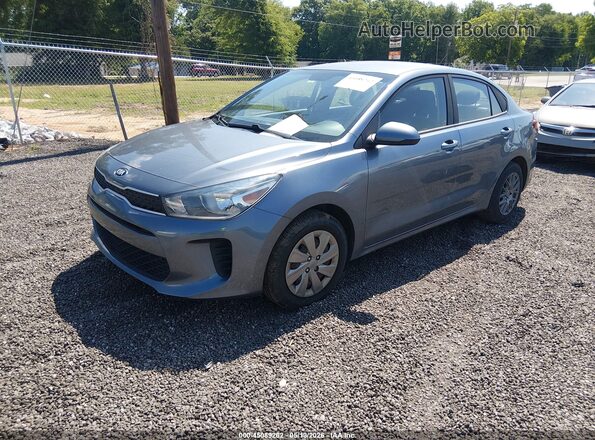 3KPA24AD4LE283893 2020 KIA RIO Gray Front left