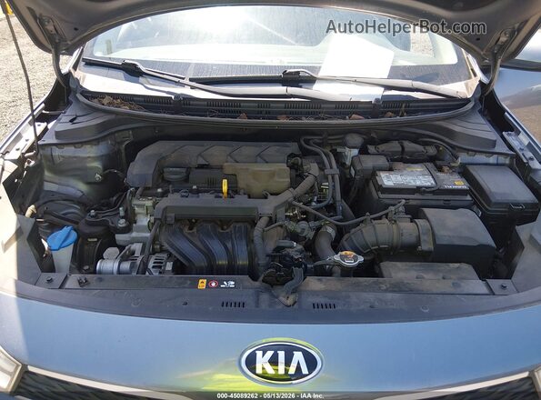 3KPA24AD4LE283893 2020 KIA RIO Gray Rear view