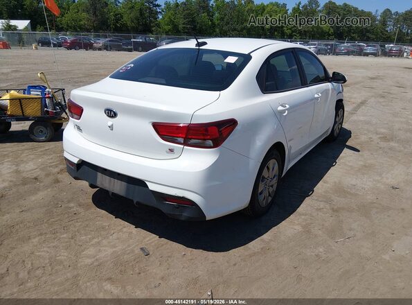 3KPA24AD4LE328329 2020 KIA RIO White Հետևի աջ