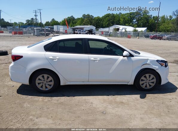 3KPA24AD4LE328329 2020 KIA RIO White Սալոնի հետևի տեսք