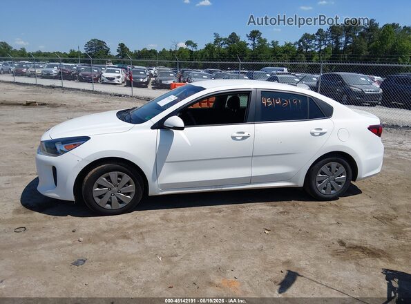 3KPA24AD4LE328329 2020 KIA RIO White Սալոնի 360 աստիճան տեսք