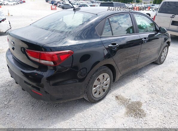 3KPA24AD4LE328671 2020 KIA RIO Black Trasero derecho