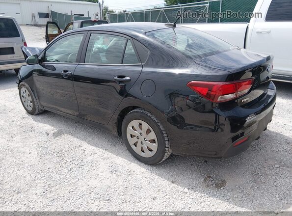 3KPA24AD4LE328671 2020 KIA RIO Black Trasero izquierdo