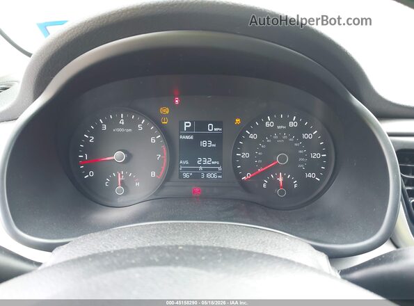 3KPA24AD4ME378178 2021 KIA RIO Red უკანა სავარძლების ხედი