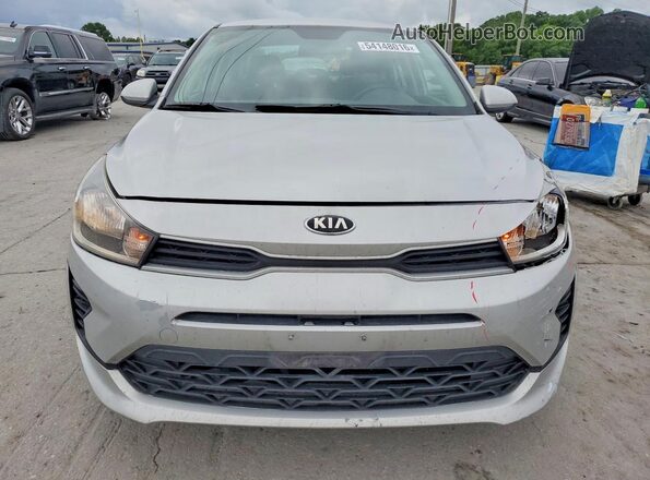 3KPA24AD4ME386233 2021 KIA RIO Silver Вид спереду
