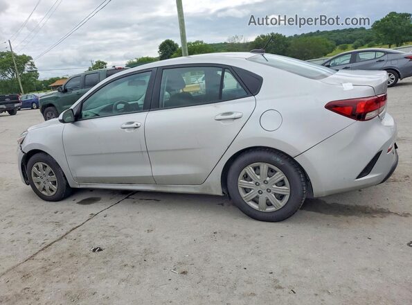 3KPA24AD4ME386233 2021 KIA RIO Silver Задня ліва чверть