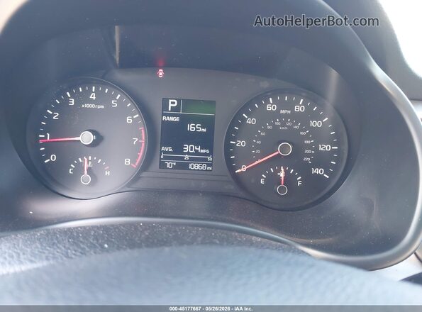 3KPA24AD4NE468884 2022 KIA RIO Серый Вид задних сидений