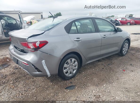 3KPA24AD4NE477830 2022 KIA RIO Gray Trasero derecho