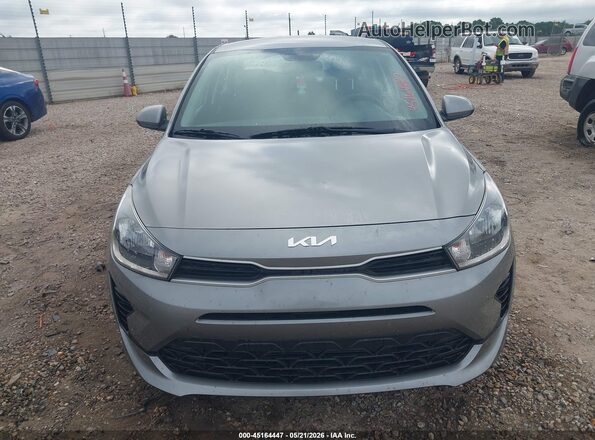 3KPA24AD4NE477830 2022 KIA RIO Gray Vista del cuadro de instrumentos