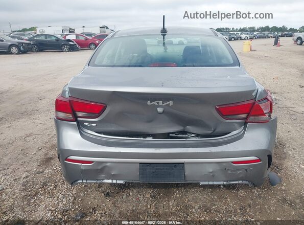 3KPA24AD4NE477830 2022 KIA RIO Gray 