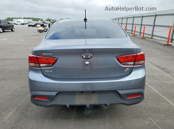 3KPA24AD5LE298936 2020 KIA RIO Gray Widok z tyłu