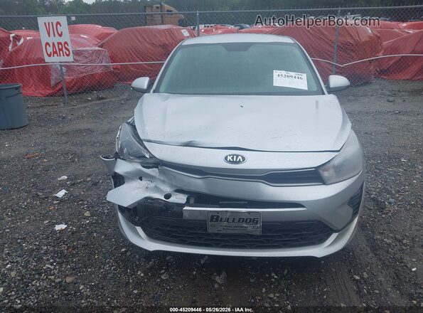 3KPA24AD5ME380425 2021 KIA RIO Silver უკანა სალონის ხედი