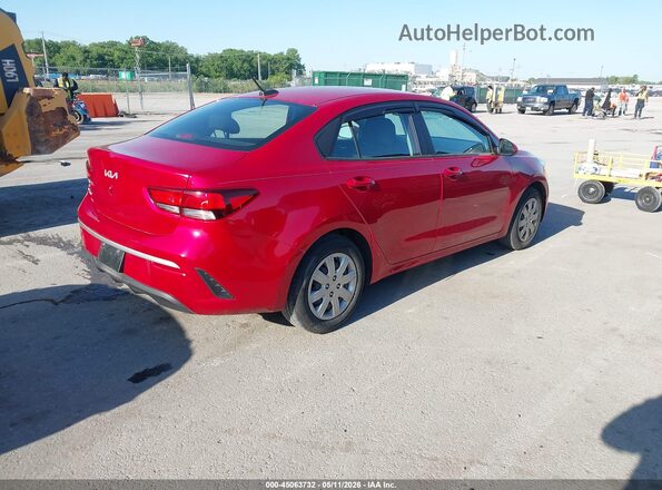 3KPA24AD5PE521840 2023 KIA RIO Red Հետևի աջ