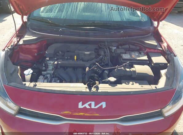 3KPA24AD5PE521840 2023 KIA RIO Red Հետևի տեսք
