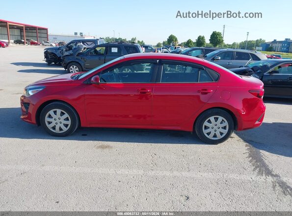 3KPA24AD5PE521840 2023 KIA RIO Red Սալոնի 360 աստիճան տեսք