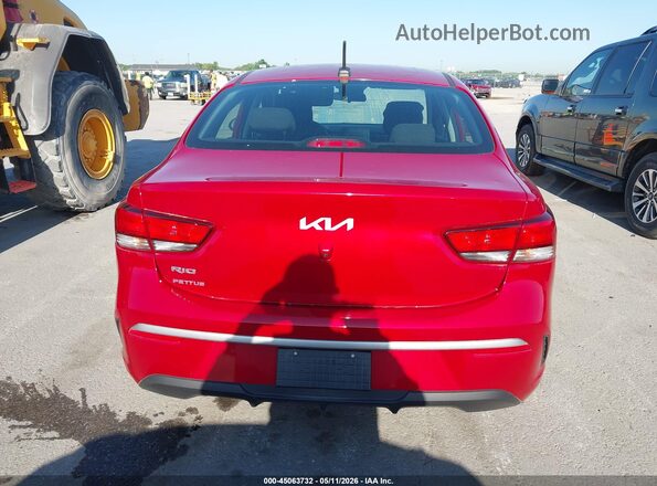 3KPA24AD5PE521840 2023 KIA RIO Red 