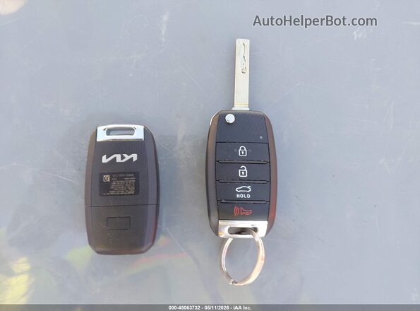 3KPA24AD5PE521840 2023 KIA RIO Red Առջևի վահանակի տեսք